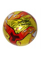 Мяч футбольный  X-Match  PVC/1сл  (металлик)