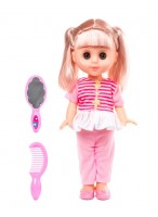 Кукла  ВП  8892-7  (озв./розовые бриджи)  (40см)