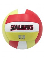 Мяч волейбольный  262г  3671  бело-салатово-красный