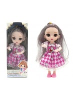 Кукла  ВК  550-712  Мэй  шарнирная  розовое платье