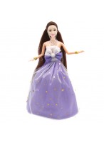 Кукла  ВП  2010-60  фиолетовое платье  нш