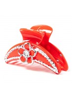 Заколка-краб  НО  "Emily Collection - Lili"  746-244  (красная)