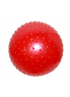 Мяч гимнастический с шипами  00750  (красный)