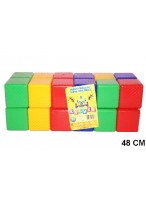 Кубики цветные  ВС  24 шт