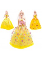 Кукла  ВП  32432  жёлтое платье  микс  тт
