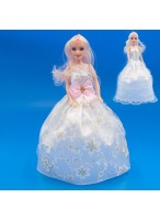Кукла  ВП  32432  белое платье  микс  тт