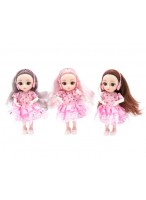 Кукла  ВП  2629-3  (шарнирная)  (розовое платье)