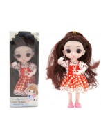 Кукла  ВК  550-712  Мэй  шарнирная  оранжевое платье