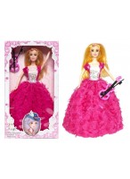 Кукла  ВК  153CD  (розовое платье)