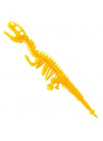 Тянучка-браслет  Динозавр  антистресс  357-2  жёлтый