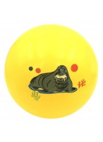 Мяч резиновый  0022  550-6412  желтый  морж