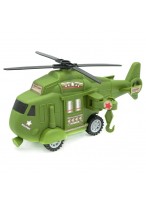 Вертолёт  ИВП  686-10  военный  зеленый