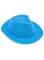 Шляпа  Джентельмен  Блеск  голубая  770-0378