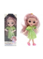 Кукла  ВК  550-712  Мэй  шарнирная  зелёное платье
