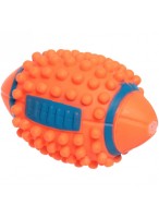 Игрушка для собаки  "Мяч-Американский футбол"  SC-019  (с пищалкой/оранж.)