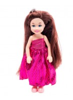 Кукла  ВП  YL1600K-B  (ярко-розовое платье)