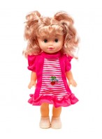 Кукла  ВП  P8836-B-PVC  (розовое платье)