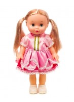 Кукла  ВП  P8872-3-PVC  (розовое платье)