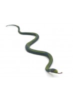 Змея резиновая  0023  темно-зеленая  CL03-30