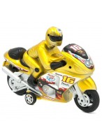 Мотоцикл с мотоциклистом  ИВП  998-22  желтый