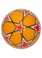 Мяч  PU  00060  (звезды/оранжевый)  L3029