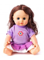 Кукла  ВР  8006  "Алина"  (7 фраз)  фиолетовая юбка