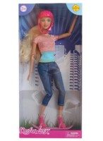 Кукла  ВК  "Defa Lucy"  8375 pink  "На прогулке"  (нш)