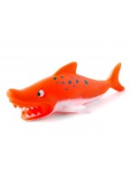 Игрушка пластизолевая  ВП  К8078  акула/пищалка