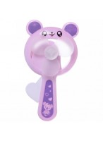 Вентилятор  "Милый мишка"  фиолетовый  550-6359