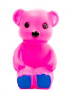 Игрушка для купания  ВП  602  (медведь розовый)