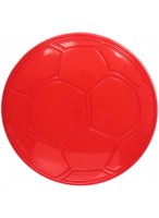Тарелка летающая  Футбол  290-650  d=21,5см  красная