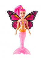 Кукла  ВП  "Русалка"  1030-1A  с крыльями  розовая
