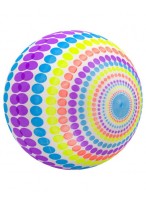 Мяч резиновый  0022  G20628  фиолетовый  Горох