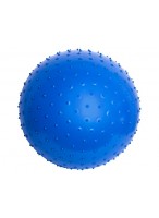 Мяч гимнастический с шипами  00650  (синий)  237-10