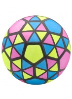 Мяч резиновый  0022  G20626  желто-розово-синий  Мозаика