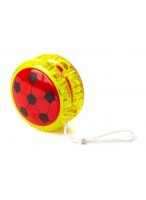 Игрушка  Йо-Йо  "Мяч"  055  48132  футбол  красно-жёлтый