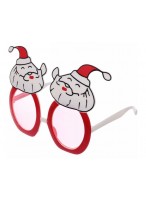 Очки  "Дед Мороз"  (розовые)  774-076