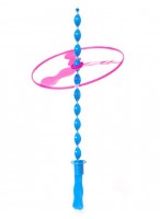 Вертушка с запуском  ВП  C010C  d=13см  голубо-розовая