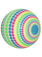 Мяч резиновый  0022  G20628  зеленый  Горох