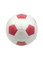 Мяч футбольный  305г  (бело-красный)