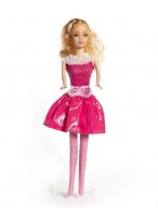 Платье для куклы  ВП  (розовое + лосины)