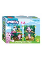 Пазл напольный  30  Лунтик  70153  (4 в 1)