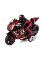 Мотоцикл с мотоциклистом  ИВП  999-6  красный
