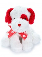 МИ  Собака  0025  (бело-красная с бантом)