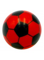 Мяч  PU  00043  (футбол/красный)