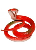 Змея-тянучка  0075  кобра  красная  49291
