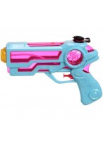 Пистолет водный  Мощь  550-298  розово-голубой