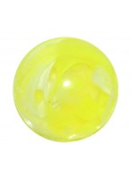 Мяч каучуковый  00030  ВП  желтый