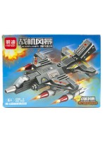 Конструктор  KNB-K096-6  "Самолет"  (100д)  (1 из 8)