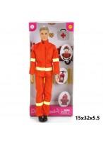 Кукла  ВК  "Defa Lucy"  8379  (мальчик/пожарник)